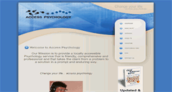 Desktop Screenshot of accesspsychology.com.au